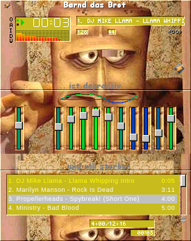 Mein Name ist Bernd der depressive Winamp Skin.