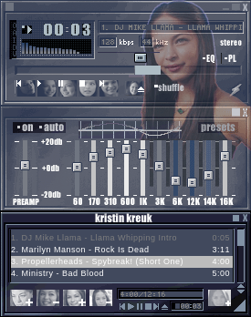 Kristin Kreuk Blue