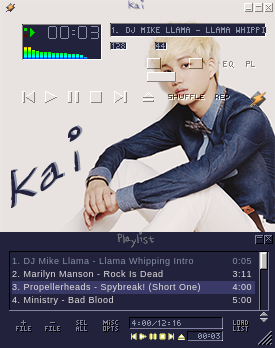 Kai Exo Winamp Skin By Siulapl D6yxyqu