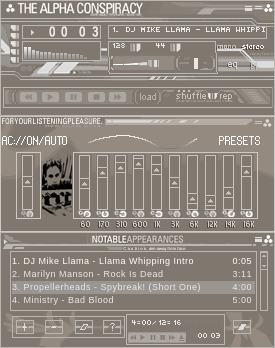 Alpha Conspiracy Player