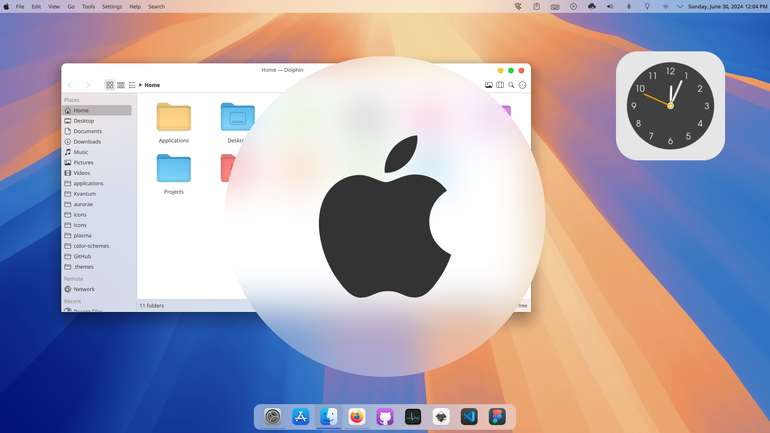 Apple MacOS Sequoia Light