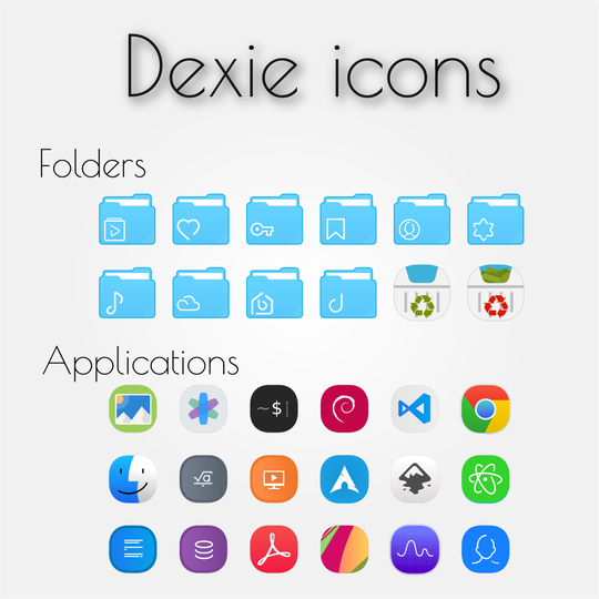 Dexie icons