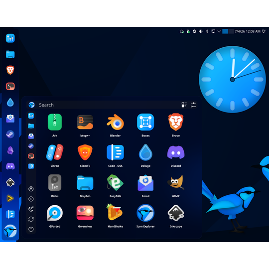 FairyWren - Plasma Theme - Dark