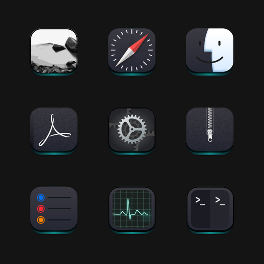 BigSur-Elegant icon theme