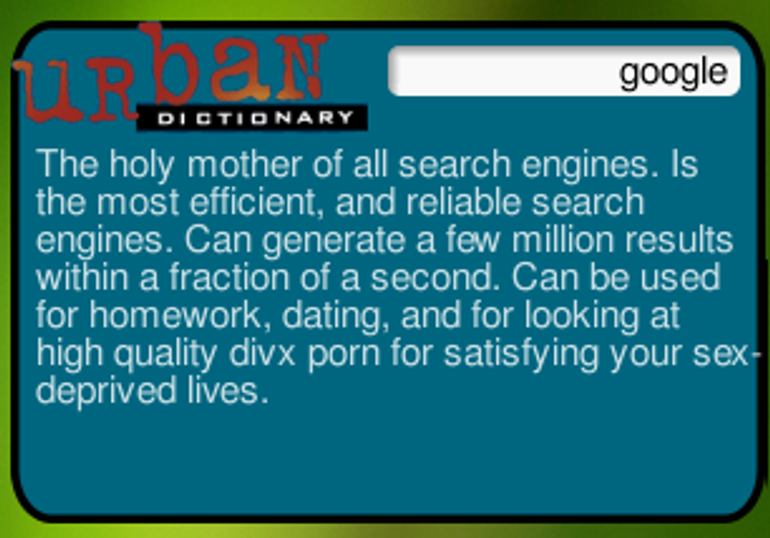 UrbanDictionary Screenlet