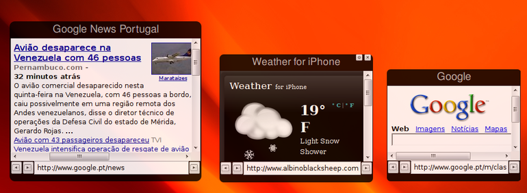 Browser Screenlet