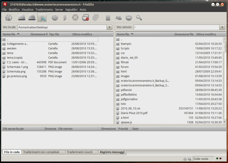 AwOken for Filezilla