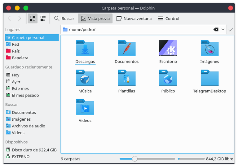 Blue Manjaro icon pack