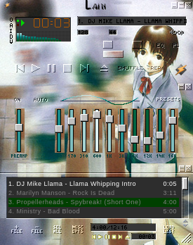 Lain With A Blure Bg