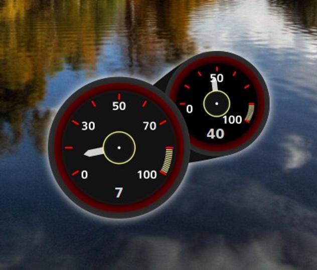 BXBox theme for CPUMeter screenlet