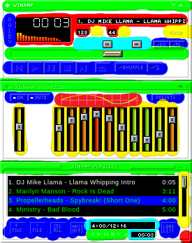 Alternate WinAmp Skin by