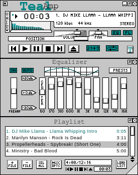 Tealamp Winamp