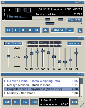 Simply Clean skin for Winamp 2.9 by brsly@yahoo.com