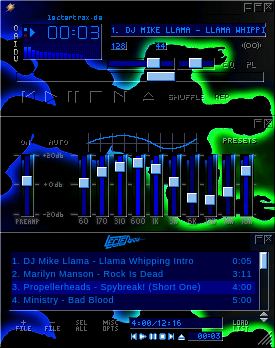 Lecter Trax 2004    |    Skin 4 Winamp