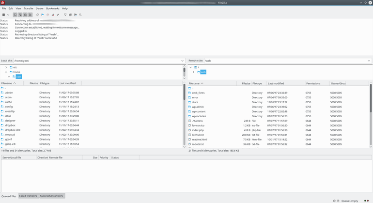 FileZilla Breeze