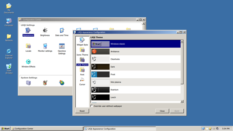 Windows Classic [2000/ME/XP] inspired Aurorae Theme