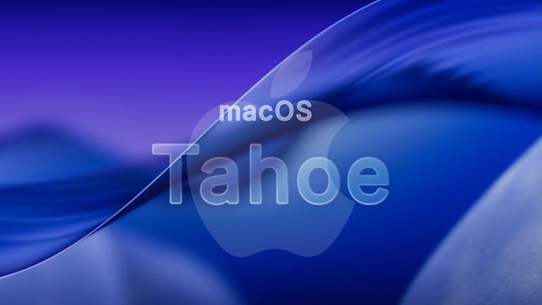 Apple macOS Tahoe dark plasma theme