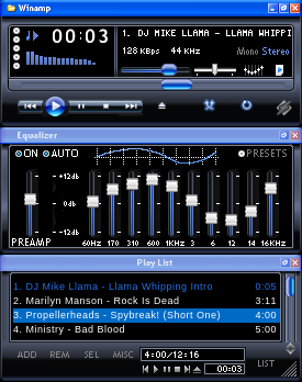WindowsXP Media Player 11 Classic
