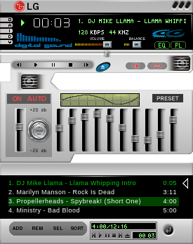 LG digital sound