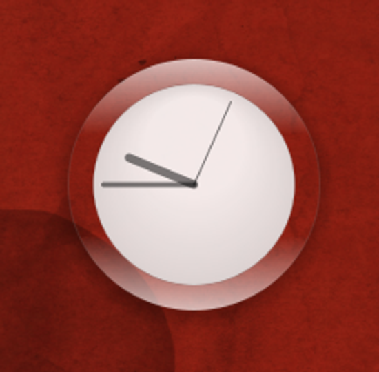 "Air" Clock for Conky