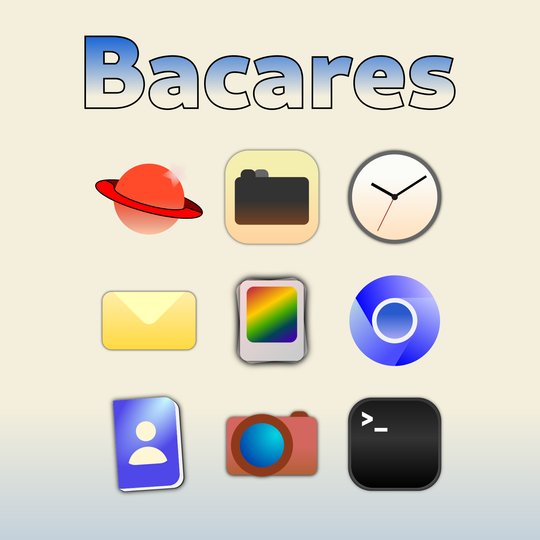 Bacares Icons for Gnome - DISCONTINUED