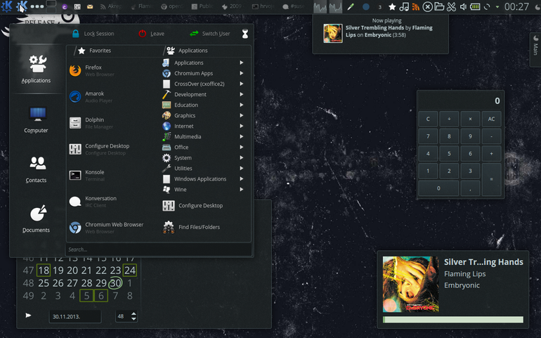 openSUSE Plasma theme