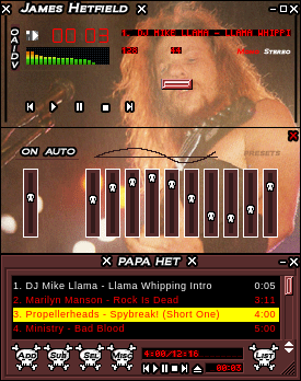 "James Hetfield- Baby Blues" CLASSIC Skin