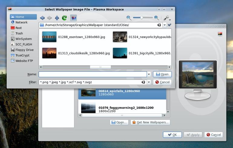 Tenuto-Light-ActiveStrong Aurorae theme