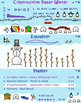 Construction Paper Winter
