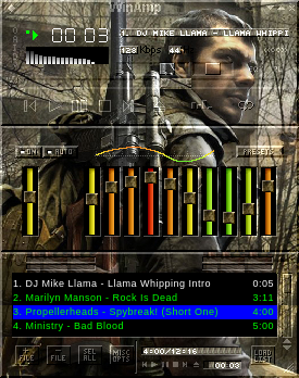 Alternate WinAmp Skin by