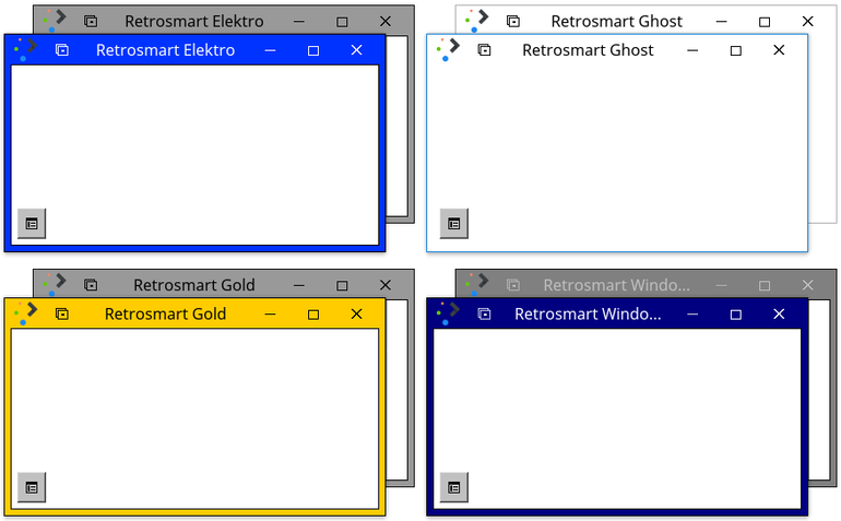 Retrosmart Aurorae themes