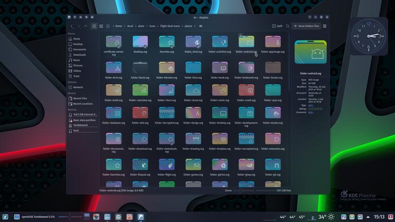 Flight-Dark-Icons