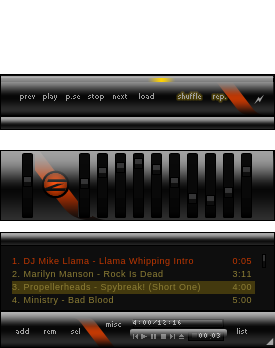 Zero Winamp skin