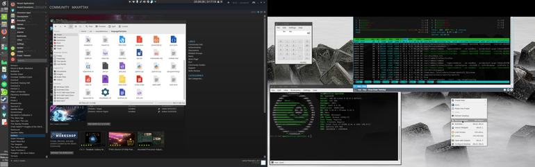 Minimax KDE Desktop Window Decoration