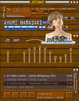 Ayumi Hamasaki Wood