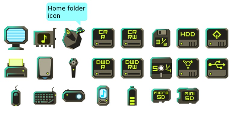 Neo-retro mockup