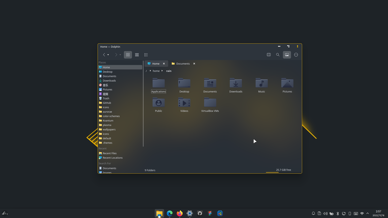 Gingkol Aurorae Theme