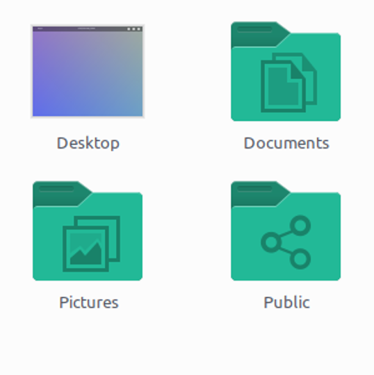 Plane icon theme for Manjaro