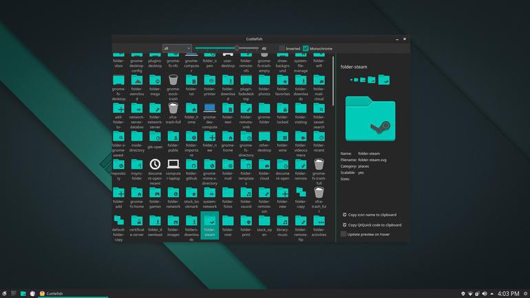 Materia Manjaro Dark