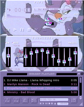 Fifi La Fume Classic Winamp Skin