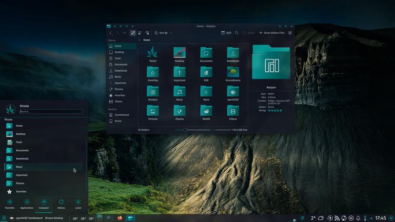 Breeze KDE-Story-Dark Icons